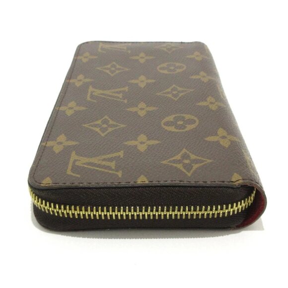 Auth LOUIS VUITTON Zippy Wallet M41896 Coquelicot Monogram - RFID : confirmed - Picture 8 of 12